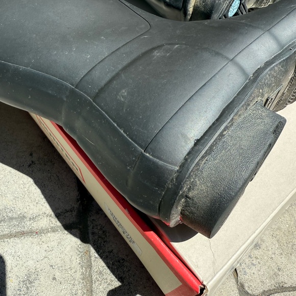 Hunter Black Tall Rain Boots - Picture 5 of 6